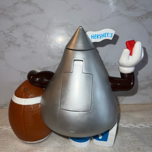 Vintage Hershey’s Candy Dispenser-Football Coach w/ Football and Whistle 1999 - Picture 5 of 9